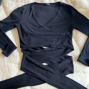 Black long sleeve shirt